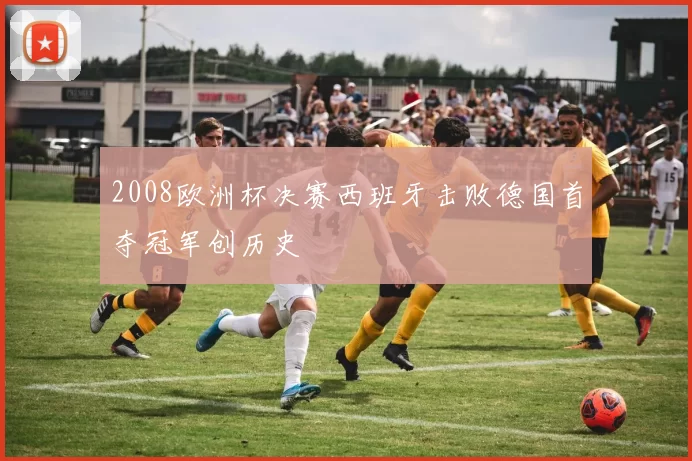 2008欧洲杯决赛西班牙击败德国首夺冠军创历史